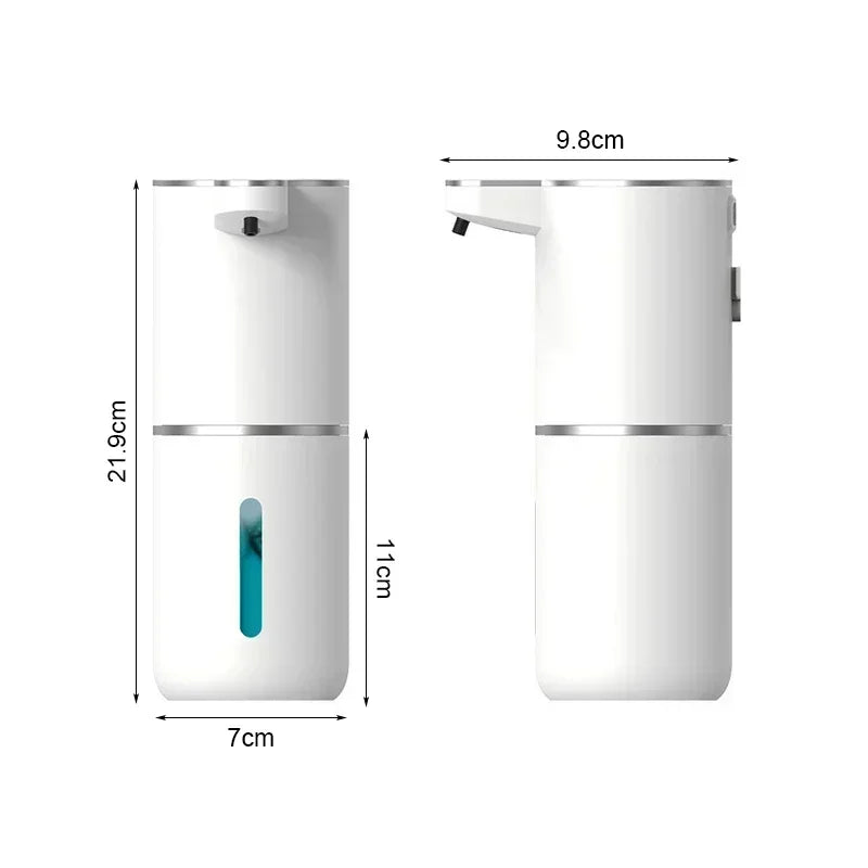 Automatic Touchless Soap Dispenser – 380ml, USB Rechargeable, 4 Levels