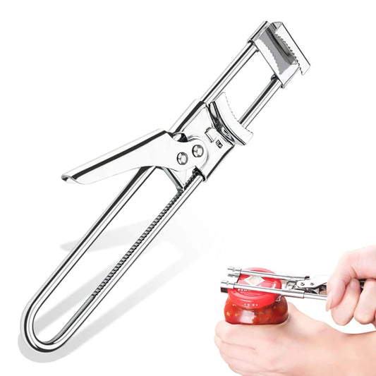 Stainless Steel Multi-Function Bottle & Jar Opener – Heavy Duty