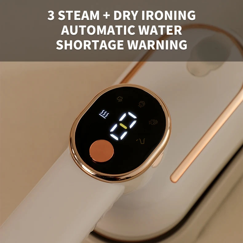 Portable Handheld Steam Iron – Compact Travel & Home Garment Steamer