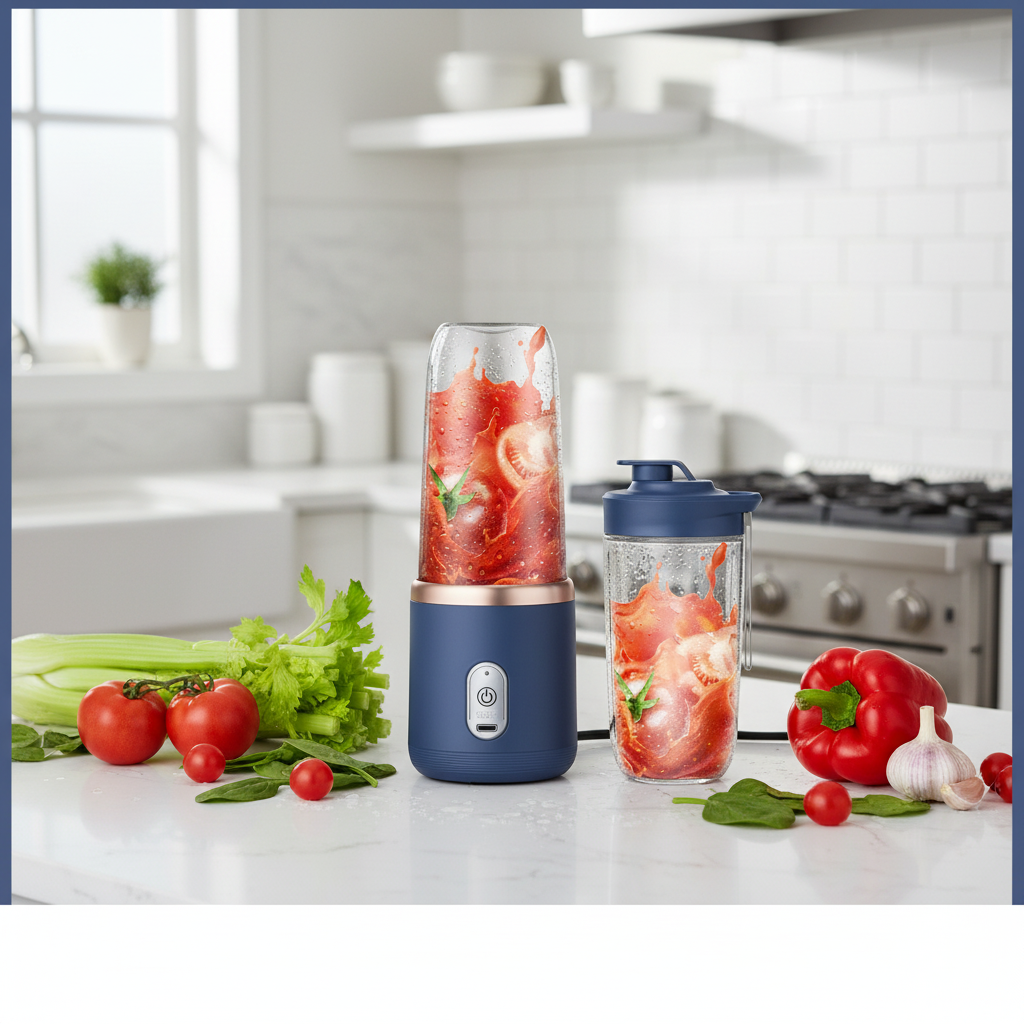 Navy Double Cup Kitchen