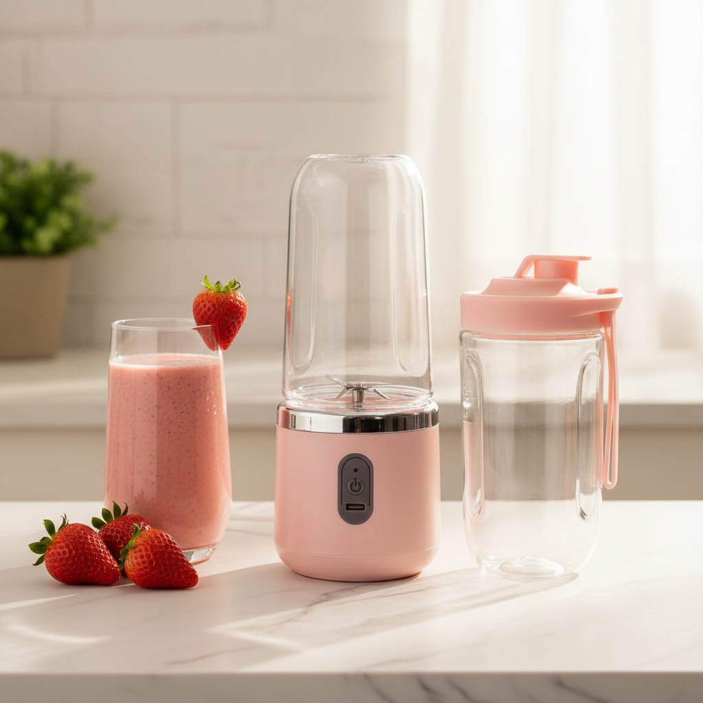 Pink Blender Kitchen